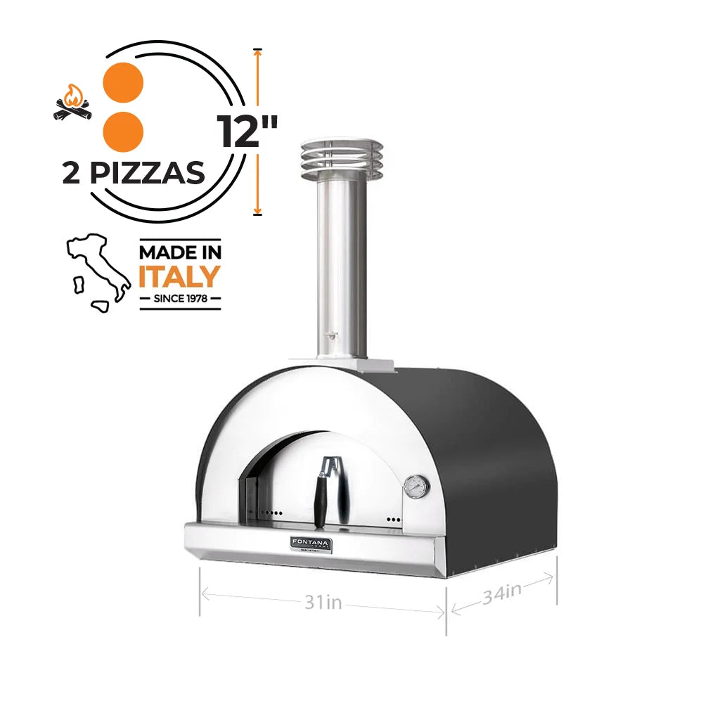 Representative gray Margherita product-page view with capacity graphic; colors and support packages vary.
