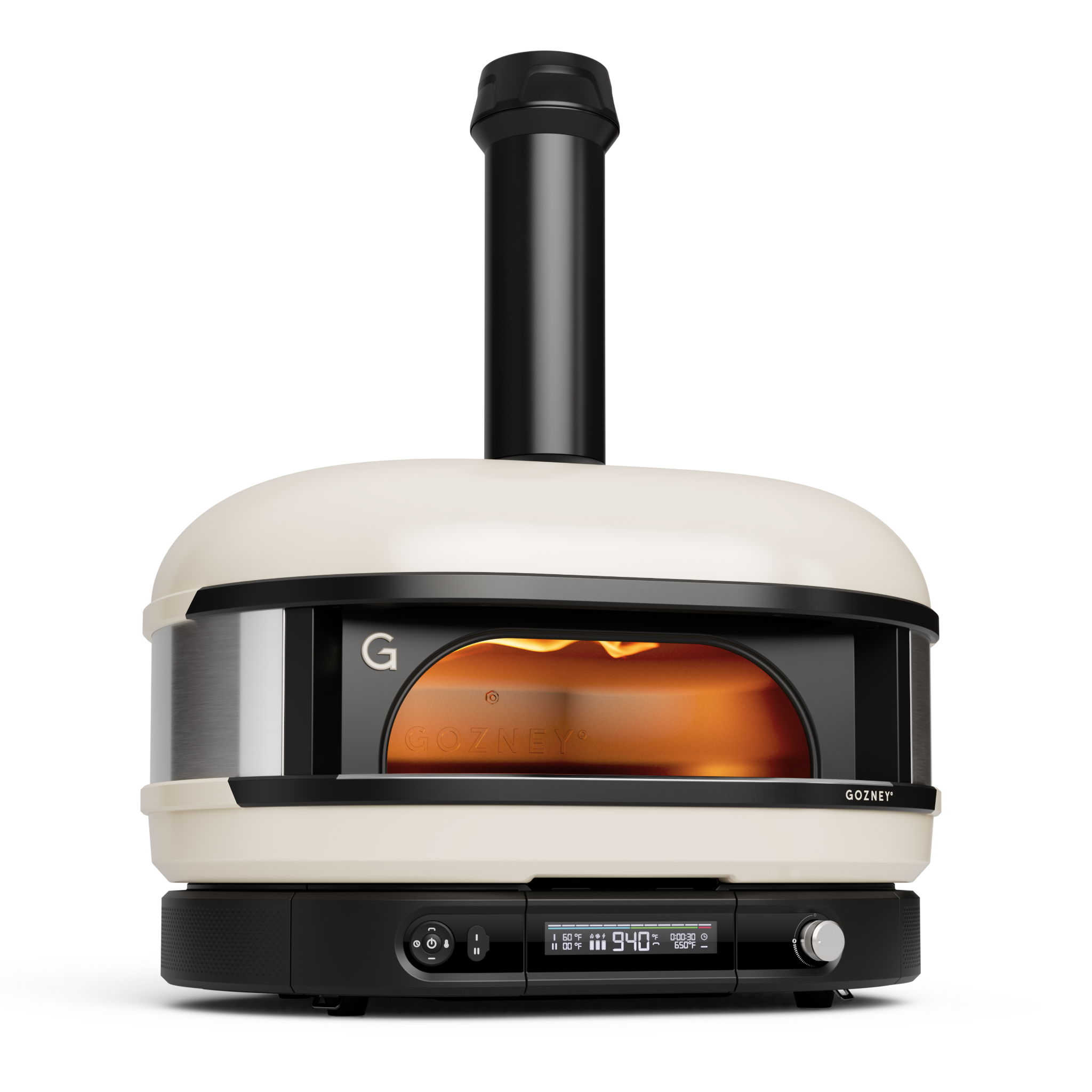 Bone Gozney Dome (Gen 2), shown front-on with the digital console and oven opening.