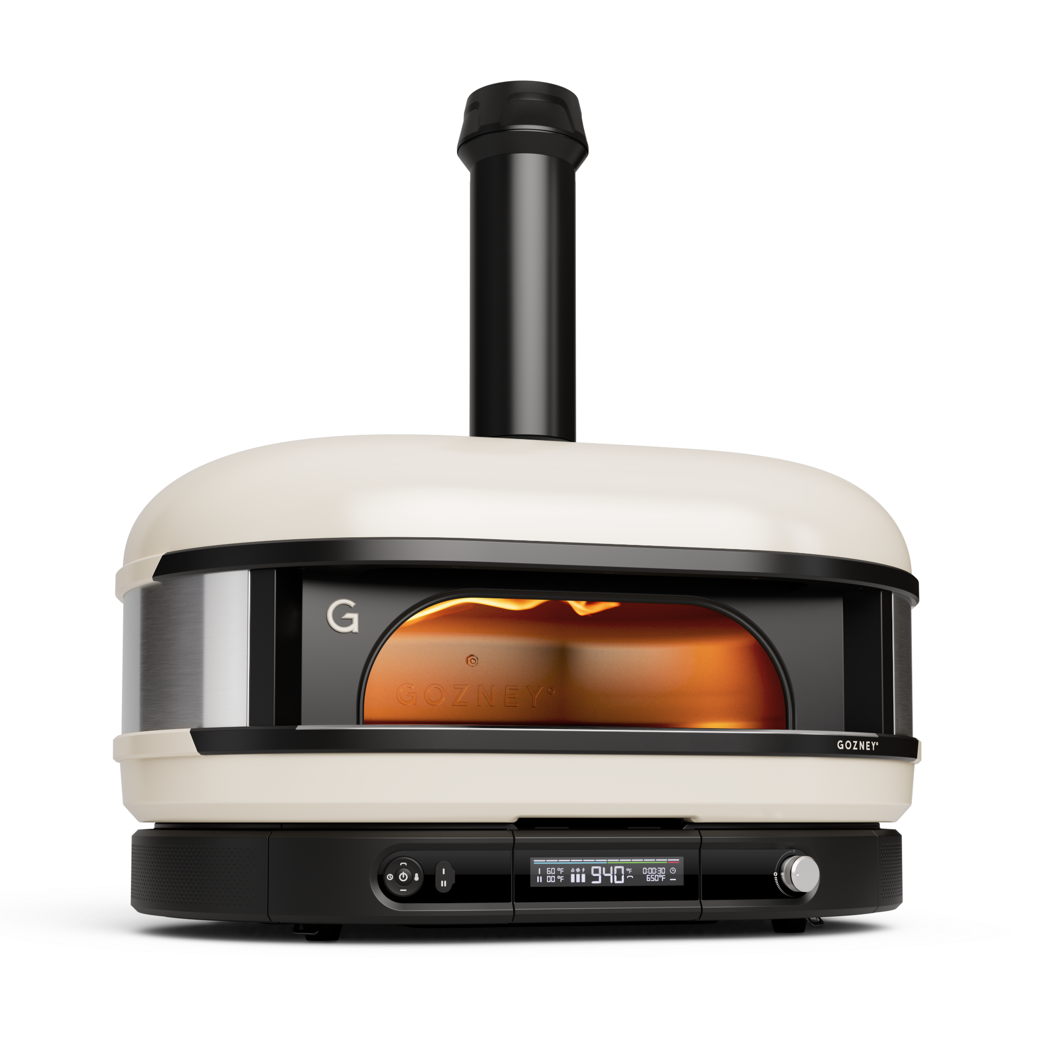 Bone Gozney Dome XL (Gen 2), shown front-on with the digital console and oven opening.